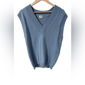 BRAND NEW Sunday Best Blue Sweater Vest